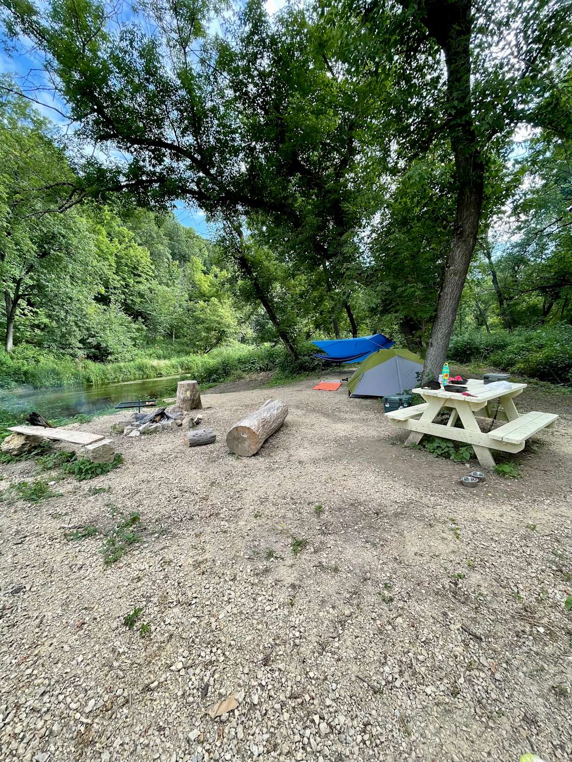 Belle Creek Bluff Hipcamp in Welch, Minnesota
