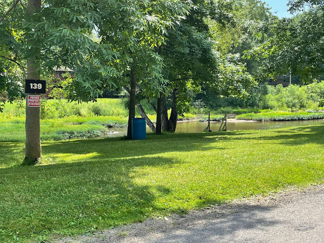 Fombell Landing Hipcamp in Fombell, Pennsylvania