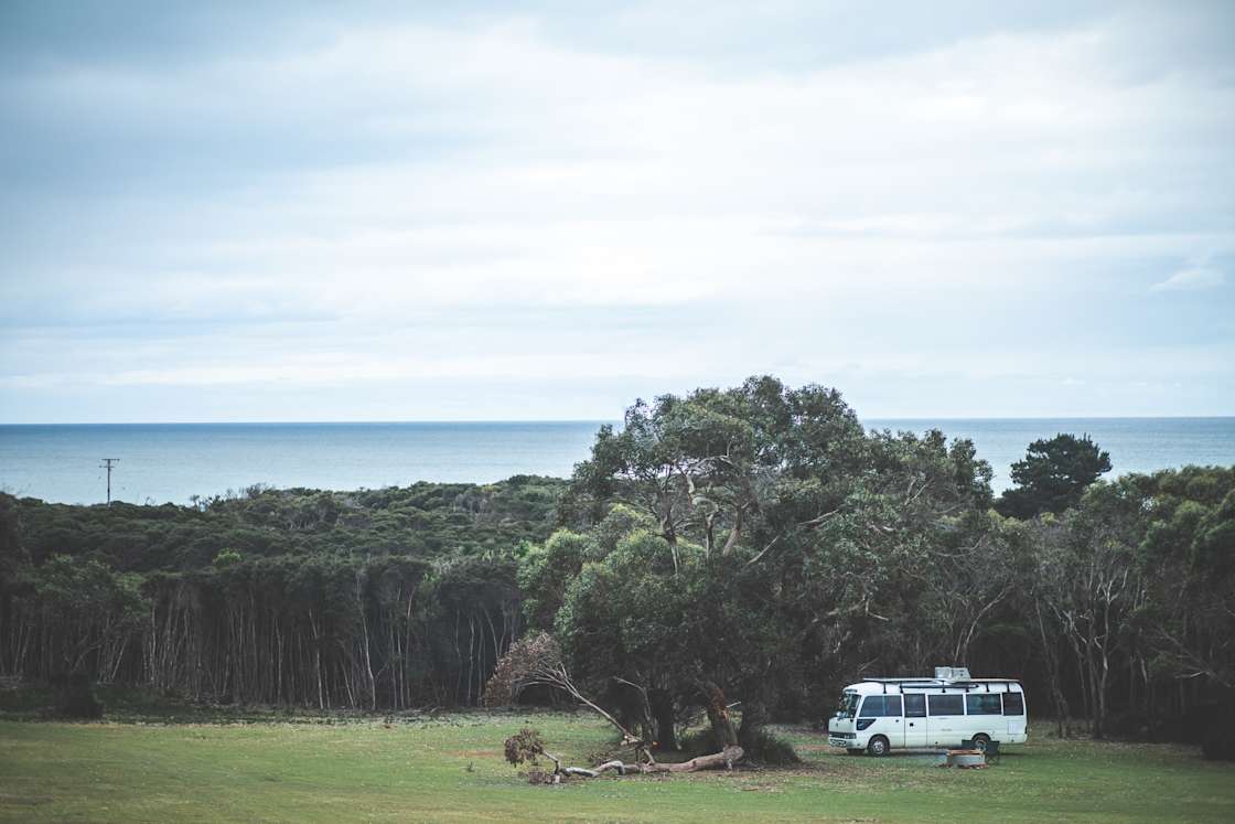 The Y at Badger Head Hipcamp in Badger Head, Tasmania