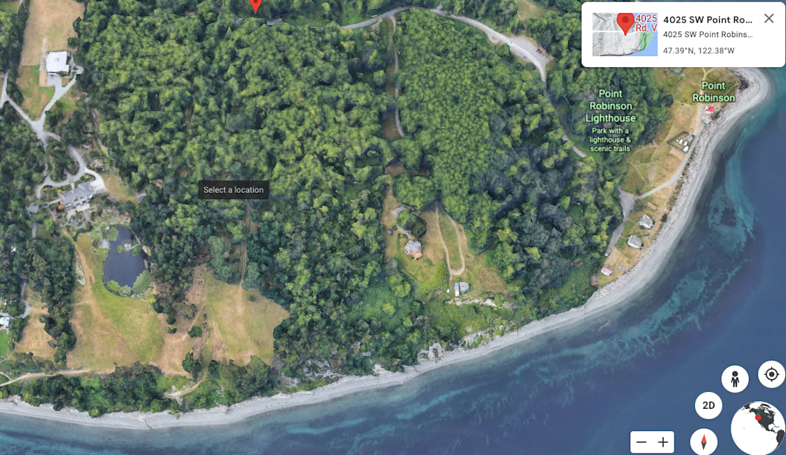Private Beach, 15 Acres, Vashon Hipcamp in Vashon, Washington