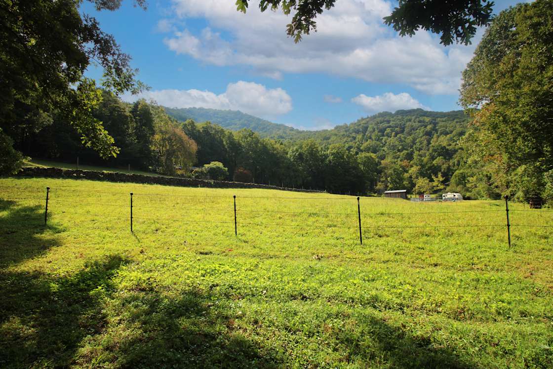 You are Herd Farm, Weaverville, NC Hipcamp in Weaverville, North Carolina