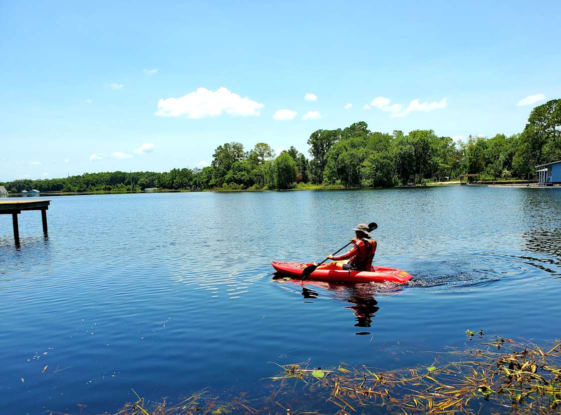 Lake Retreat Hipcamp in Interlachen, Florida