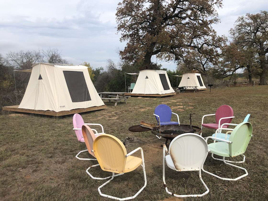Pecan Grove Campground Hipcamp in Fredericksburg, Texas