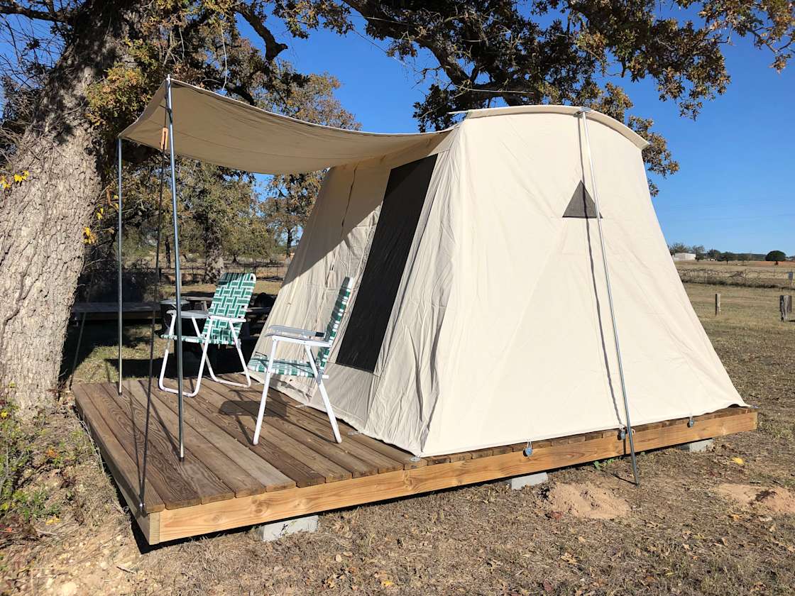 Pecan Grove Campground Hipcamp in Fredericksburg, Texas