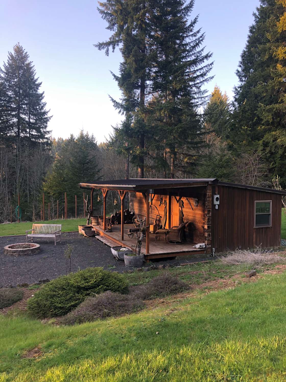 The Bunkhouse Hipcamp in Scappoose, Oregon