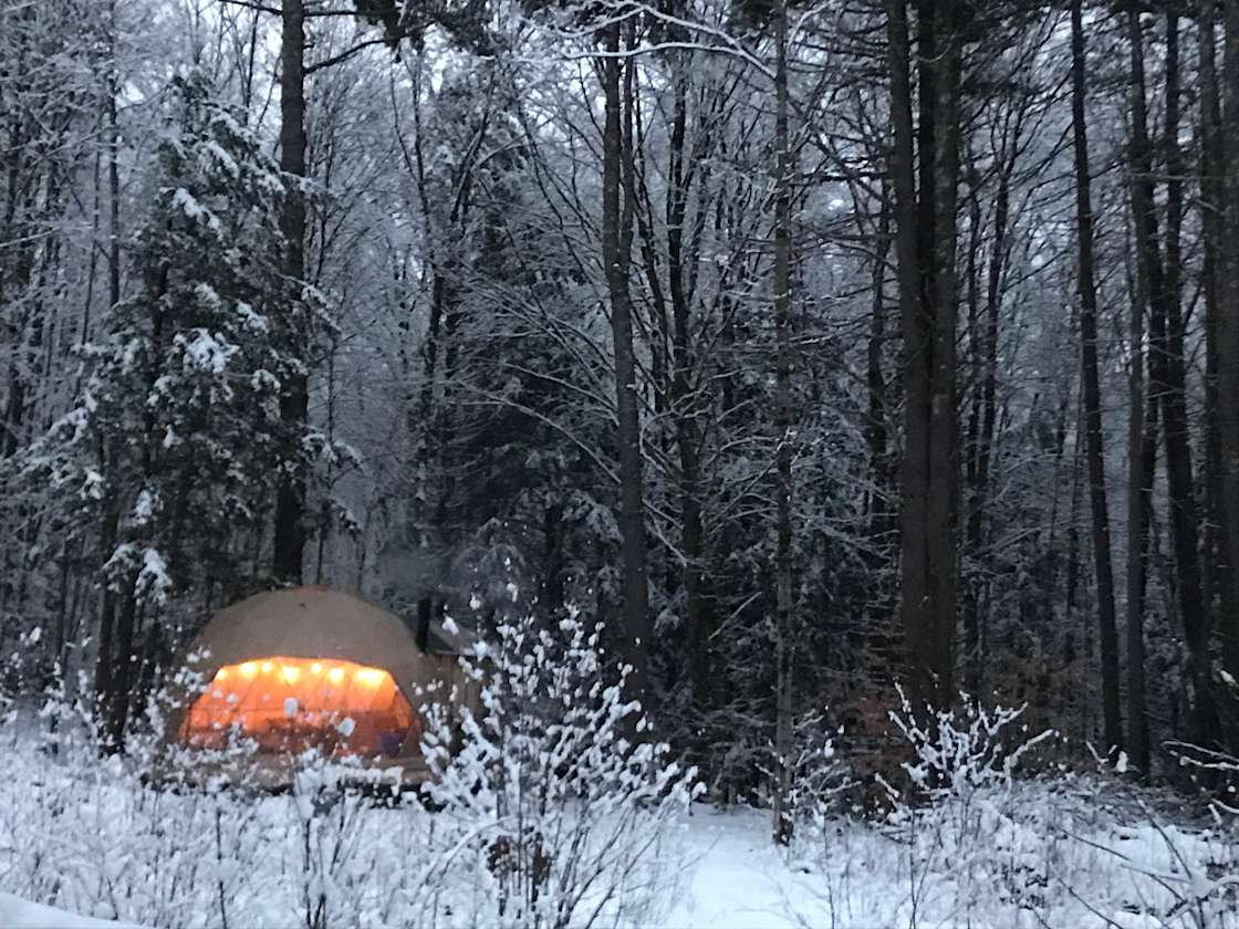 Quarry Brook Hipcamp in Putney, Vermont