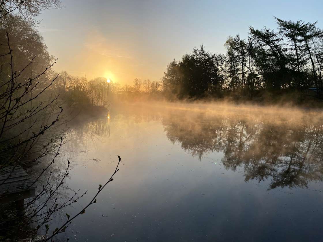 Colehurst Lake - Hipcamp in Wem, England