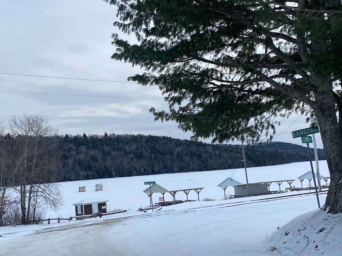 Cabin by the Lake Hipcamp in Mapleton, Maine