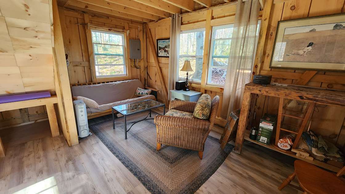 Crescent Moon Cabin - Hipcamp in Grafton, New Hampshire