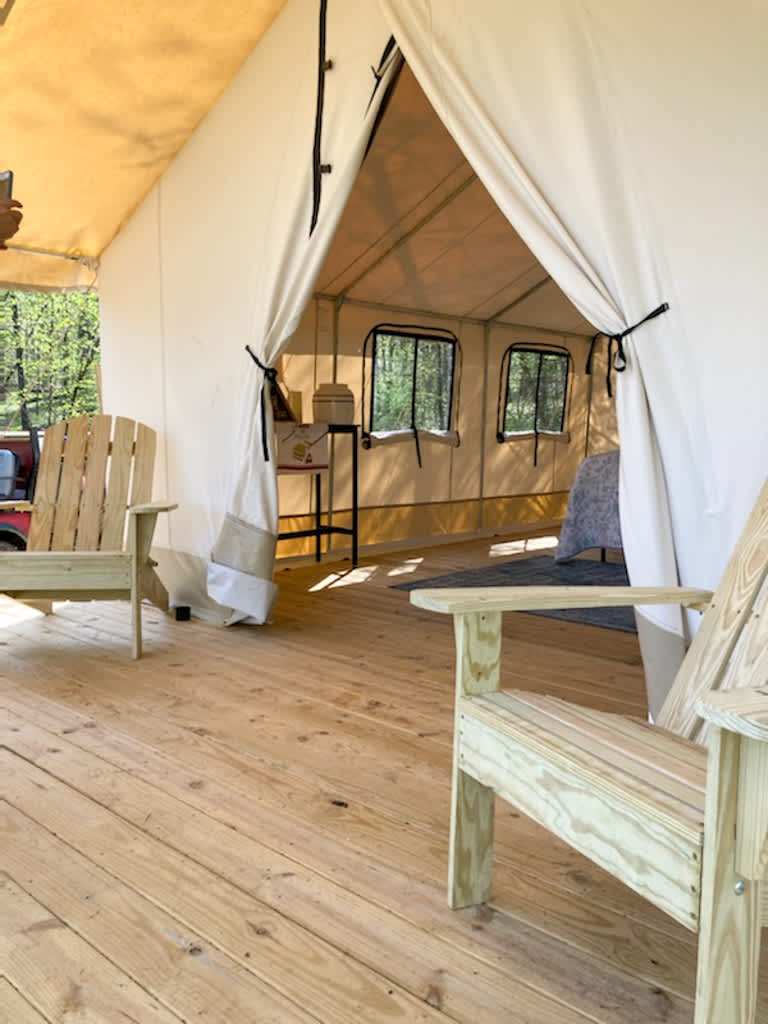 Otahki Lake Cabins and Campground Hipcamp in Greenville, Missouri