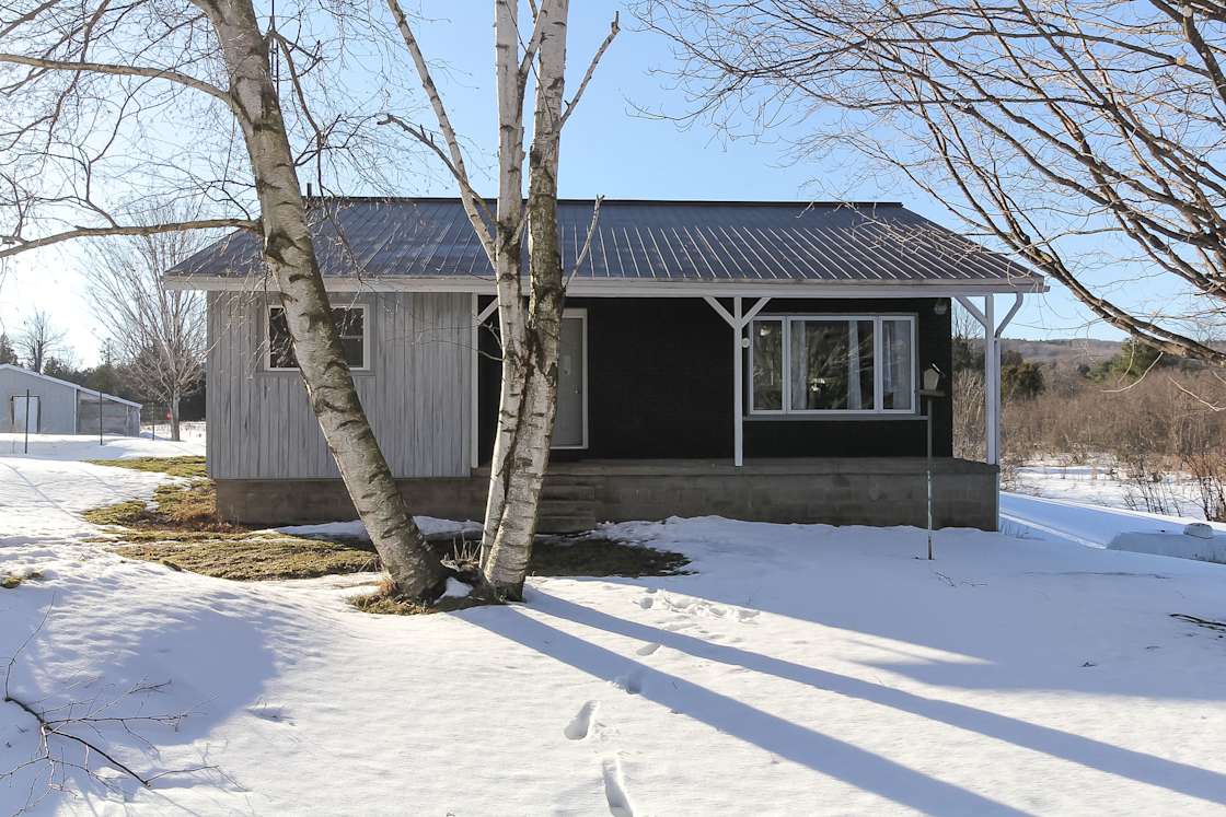 Farmers land Water Views Hipcamp in Orillia, Ontario