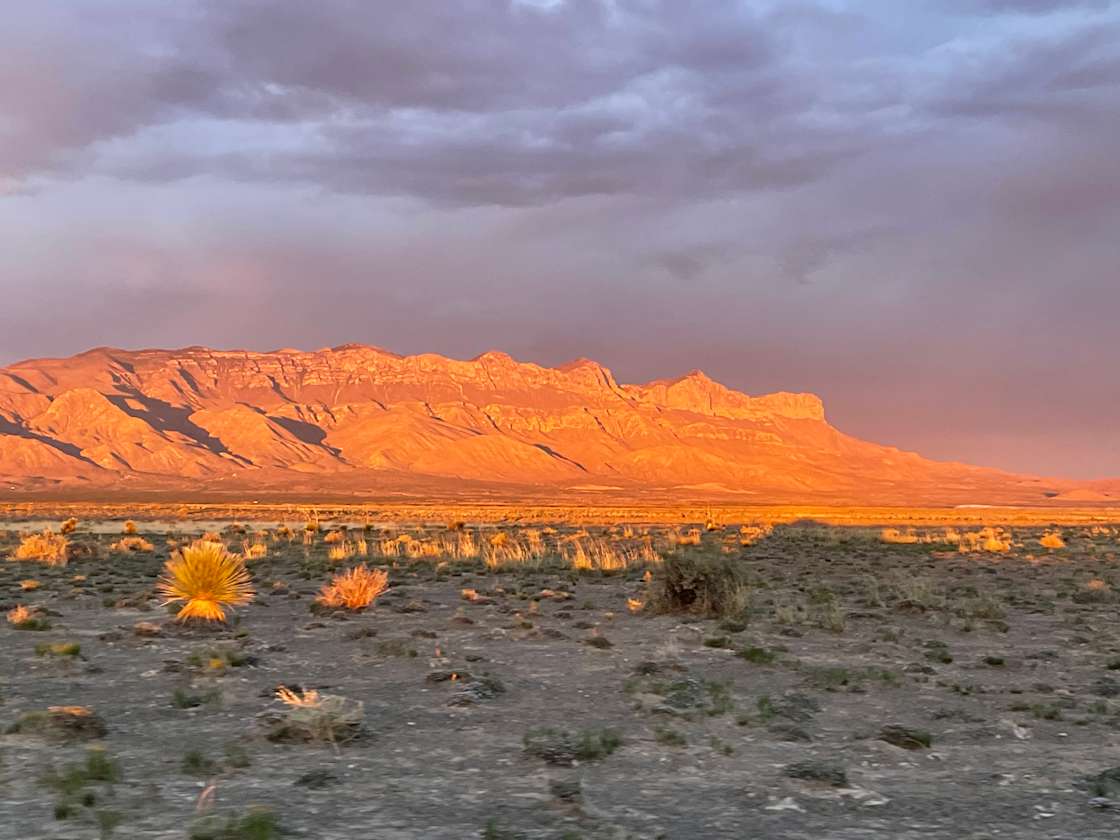 Campsite with deck near Dell City Hipcamp in Dell City, Texas