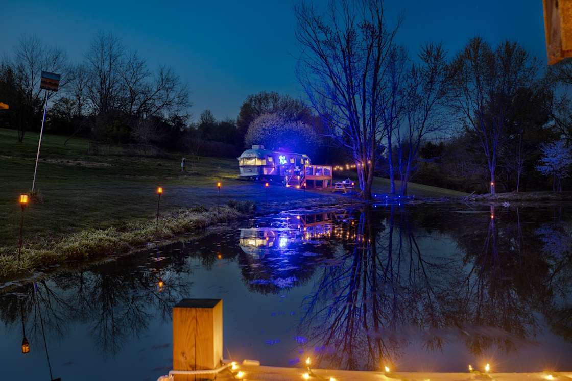 Glamping in "The Catch" Hipcamp in New Market, Virginia