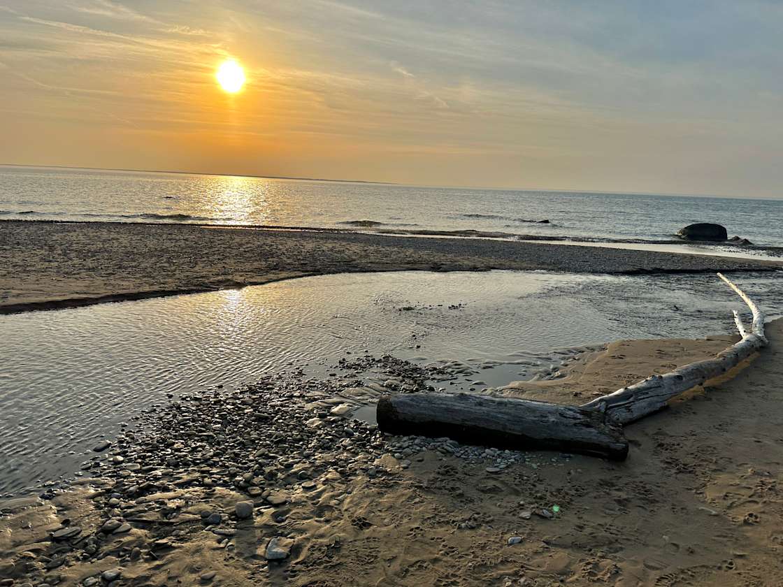 30AMP RV Site Near Torch Lake! Hipcamp in Charlevoix, Michigan