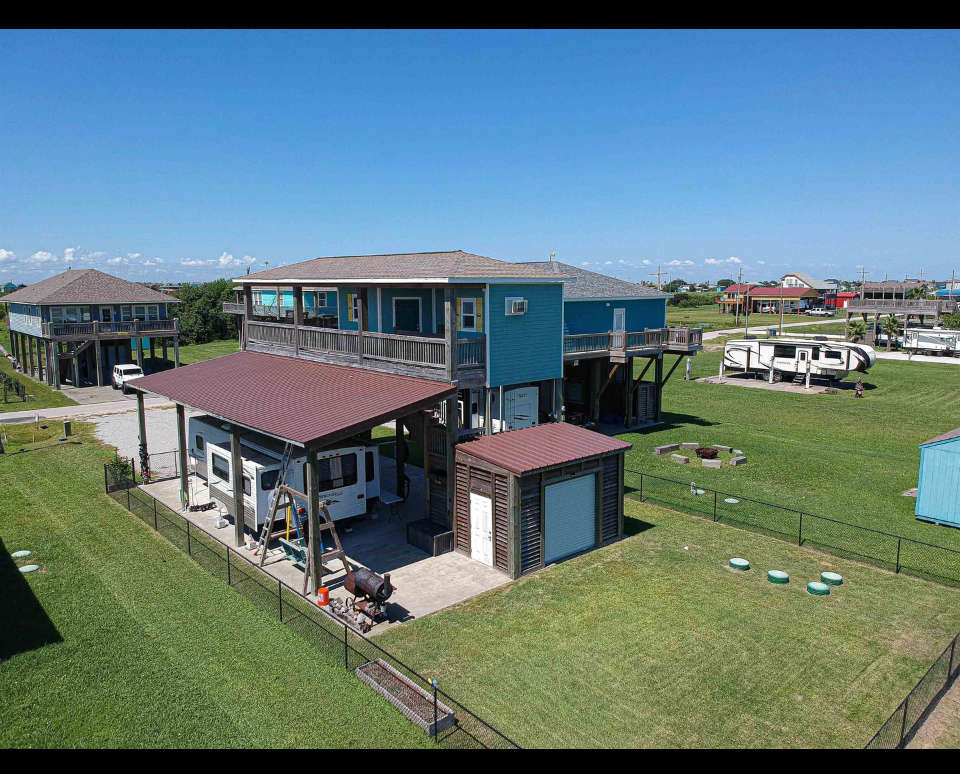 Nauti Pelican Hipcamp in Crystal Beach, Texas