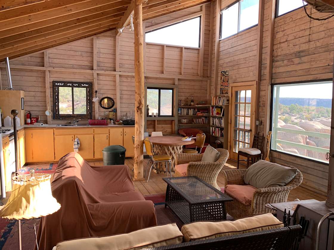 Cliff House Hipcamp in Spanish Valley, Utah