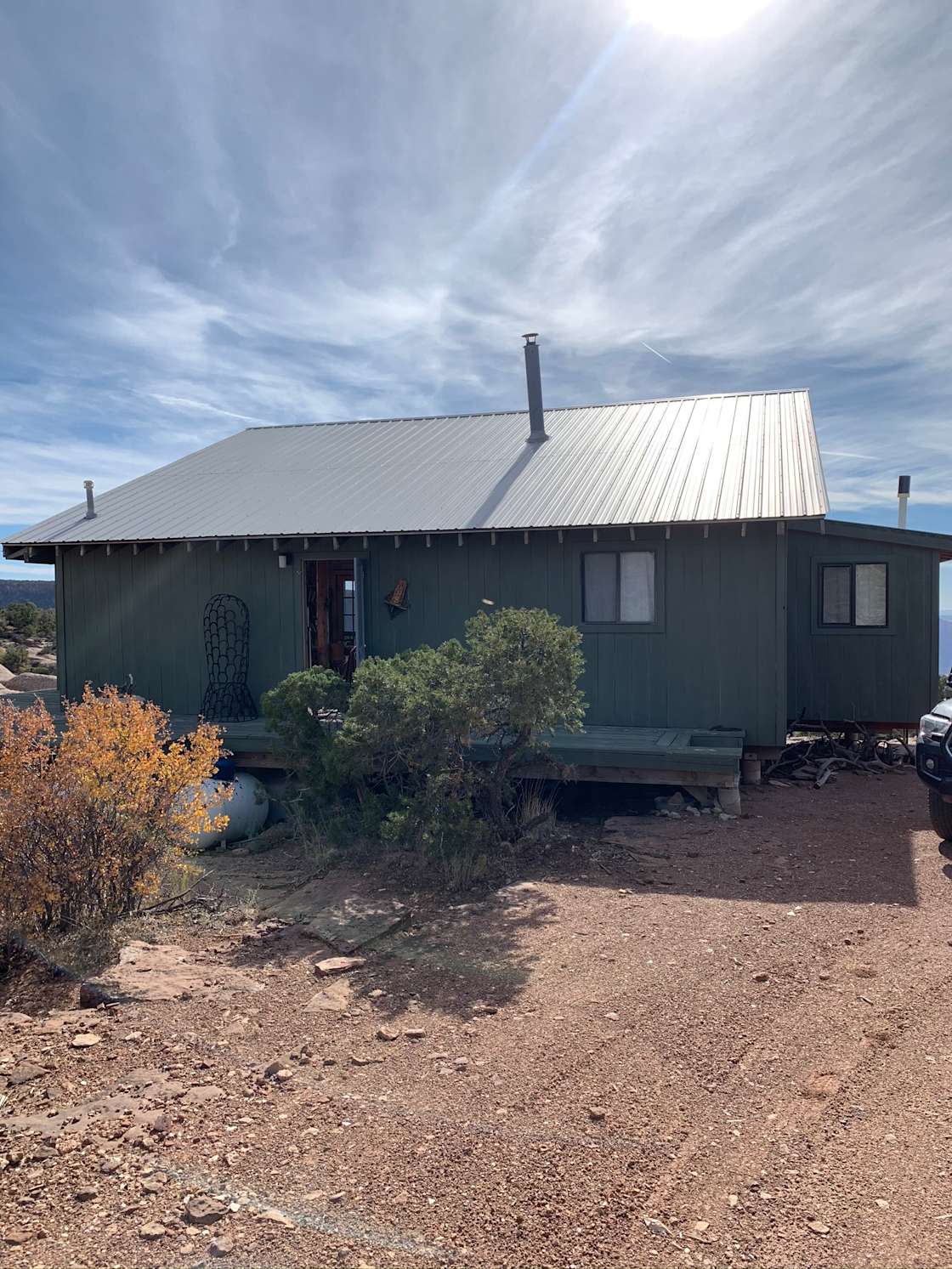 Cliff House Hipcamp in Spanish Valley, Utah