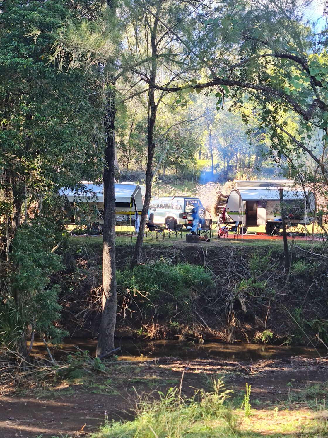 'The Three Mile Creek' Camping Hipcamp in Glastonbury, Queensland