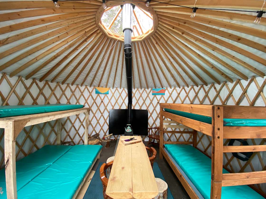 Yurt camping 2024