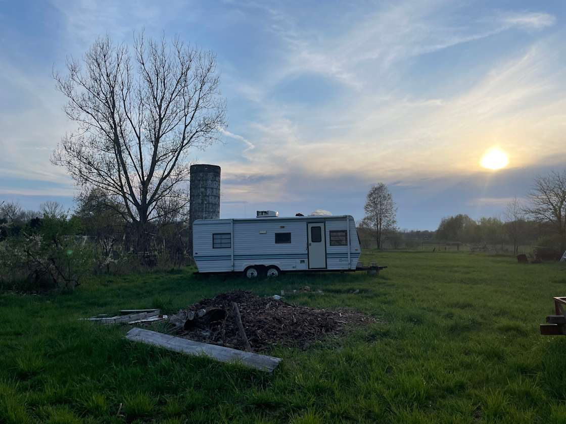 Soul Fire Forest Hipcamp in New Era, Michigan