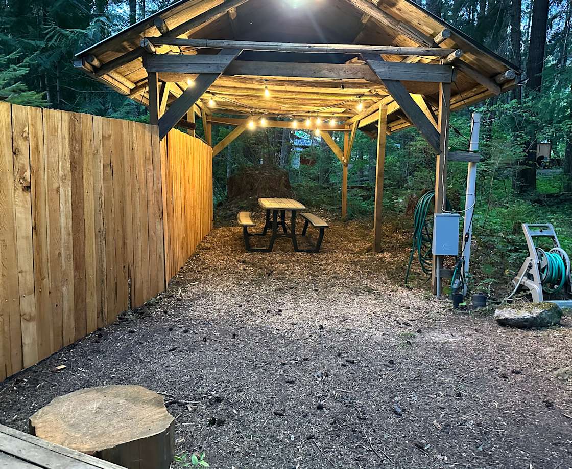 Private RV parking near Mt Rainier Hipcamp in Packwood, Washington