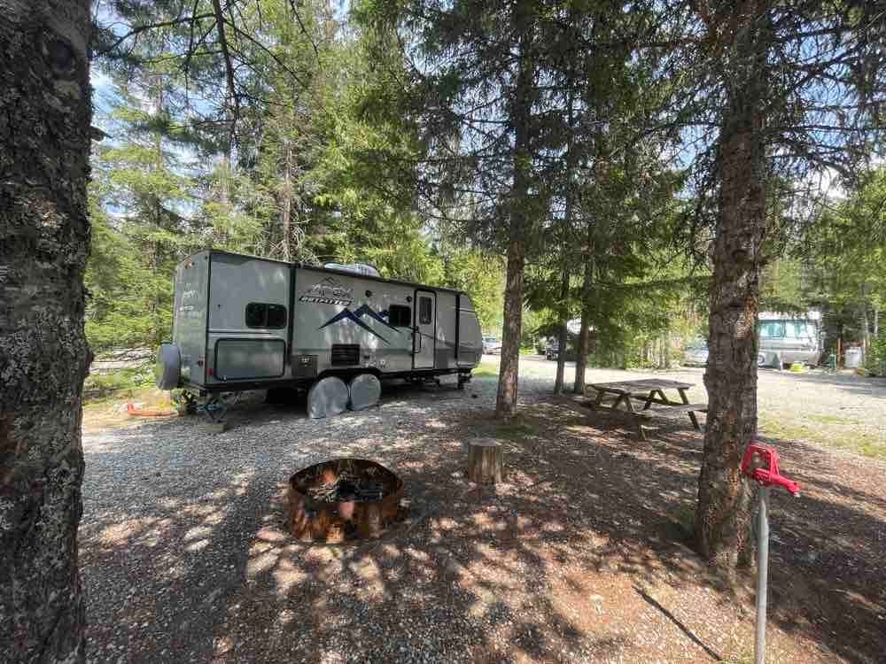 Salmon Arm/Sicamous Area RV & Site Hipcamp in Sicamous, British Columbia
