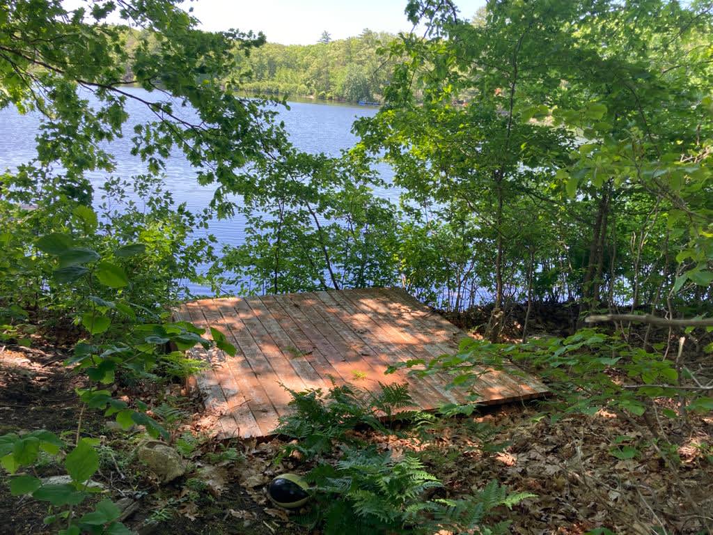 Lakefront! Swim, Kayak, Hot tub! Hipcamp in Charlton, Massachusetts