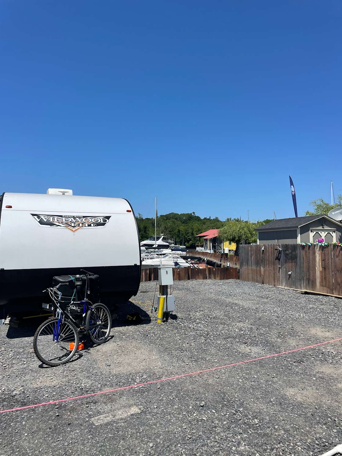 RV Sites Rondout Yacht Basin Hipcamp in Port Ewen, New York