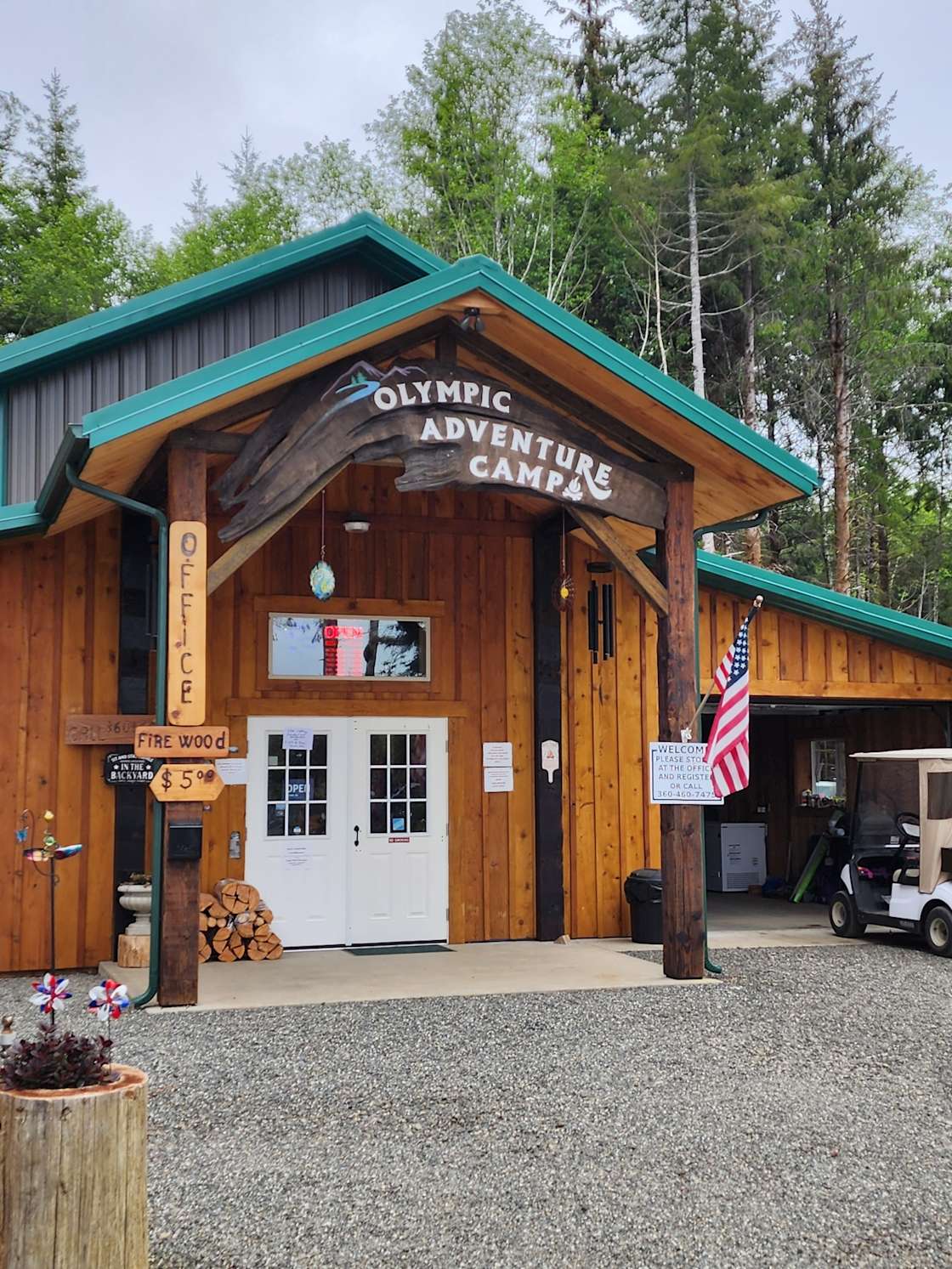 Olympic Adventure Campground - Hipcamp in , Washington