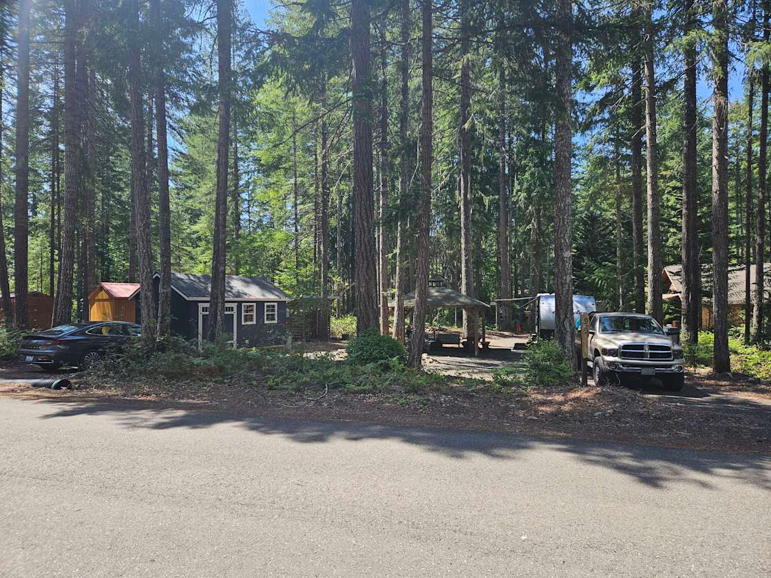 Lake Cushman RV Camping Lot Hipcamp in Hoodsport, Washington