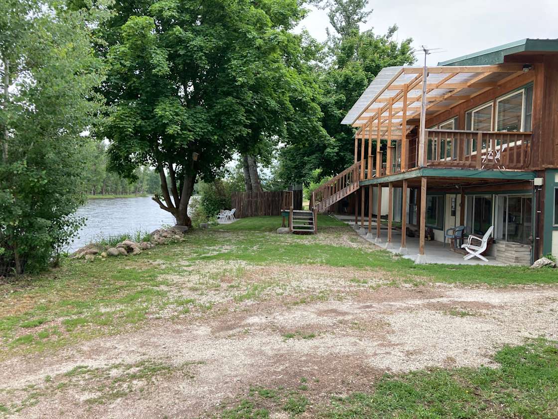 River Retreat in Garden Oasis Hipcamp in Stevensville, Montana