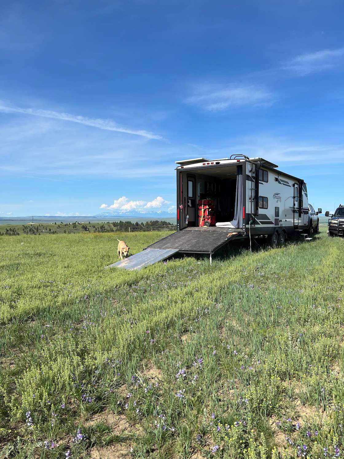 TriPeak Acres Hipcamp in Shawmut, Montana