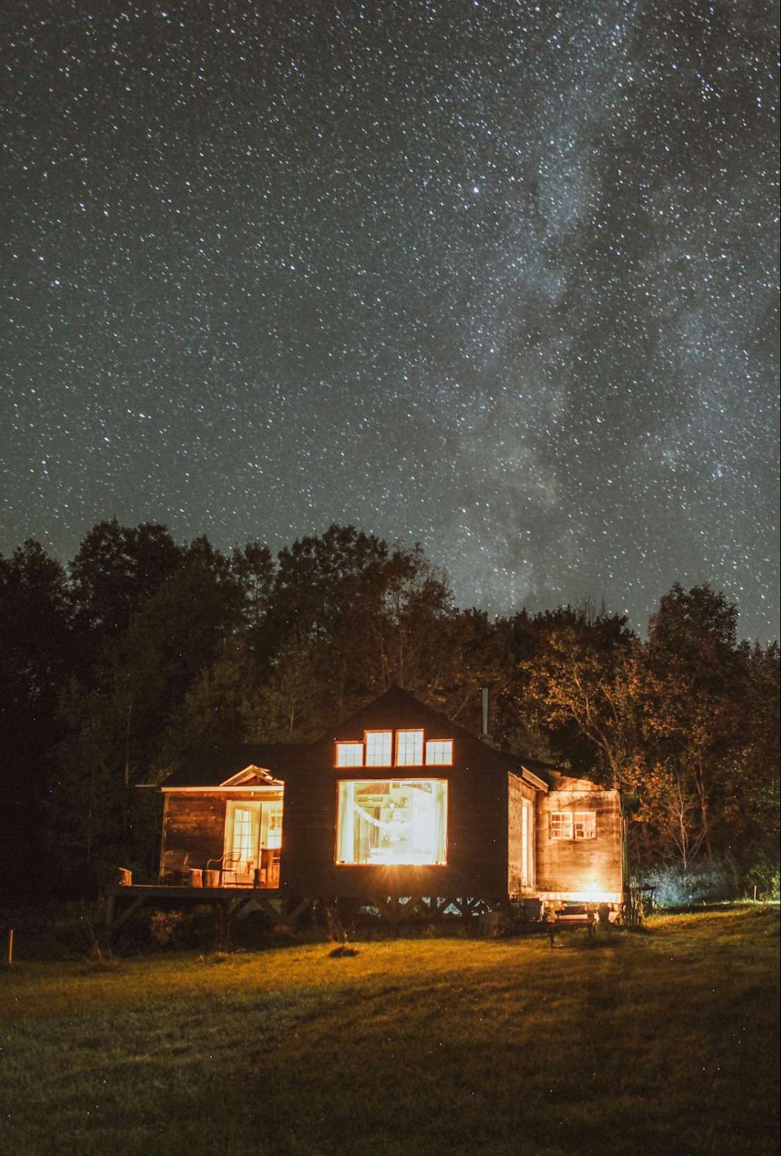 Off grid bovina Hipcamp in Bovina Center, New York