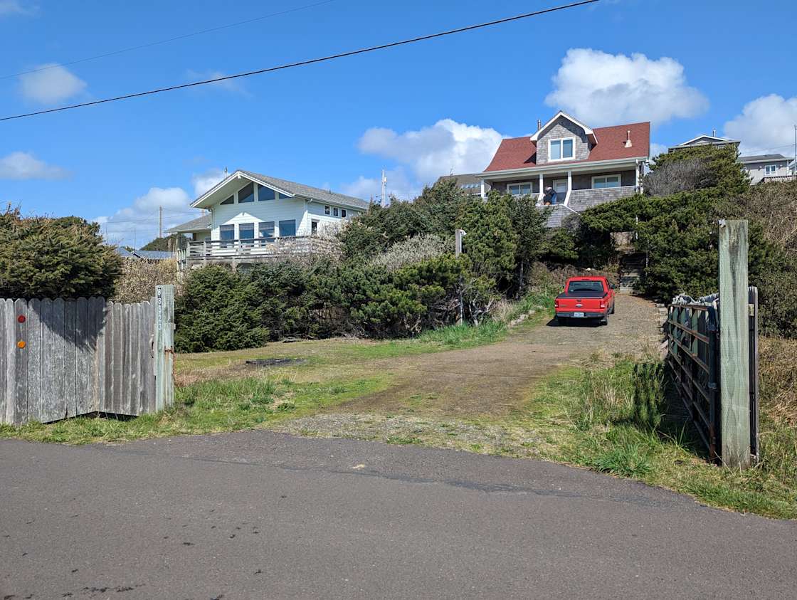 Lighthouse Lookout at Heceta Beach Hipcamp in Florence, Oregon