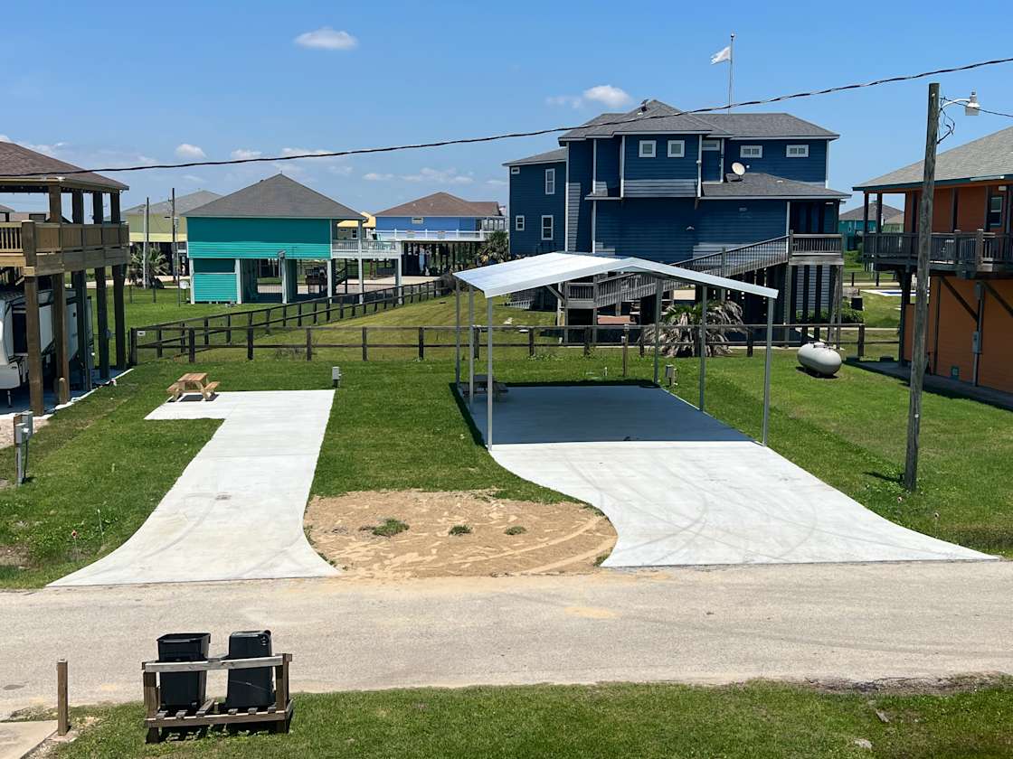  one more cast rv spot hipcamp in crystal beach texas