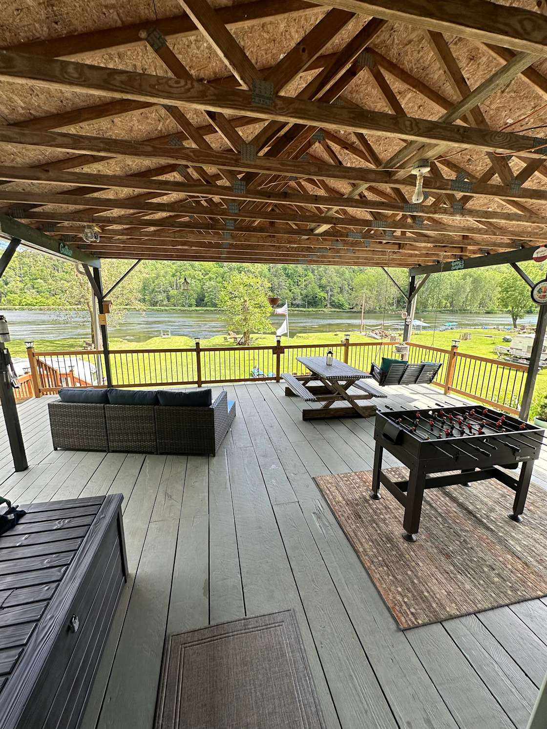 RiversideGlamping on the New River Hipcamp in Fries, Virginia