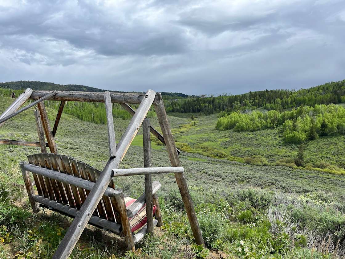 Hoback Hideaway Hipcamp in Bondurant, Wyoming
