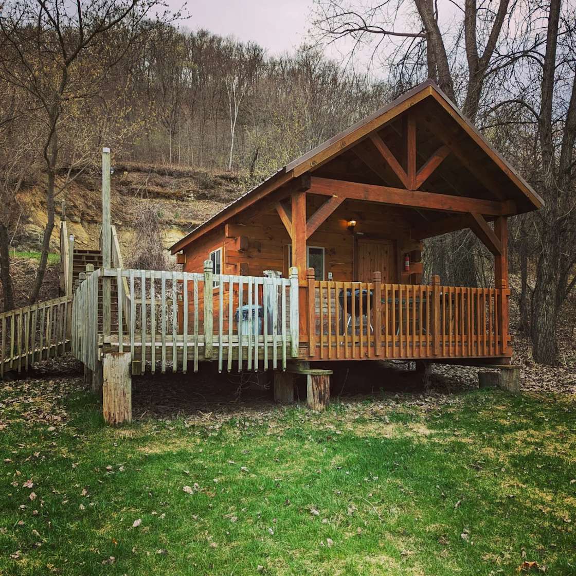Amish Cabin Hipcamp in Readstown, Wisconsin