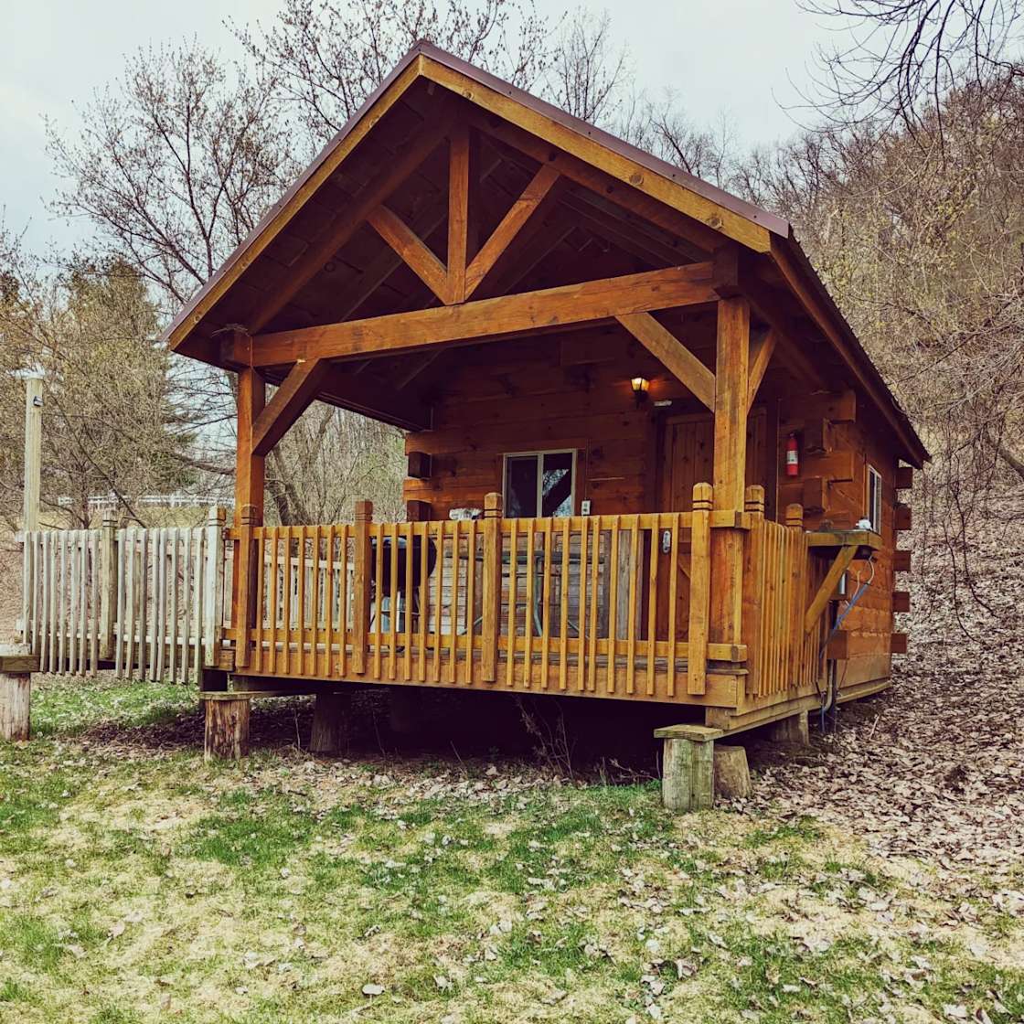 Amish Cabin Hipcamp in Readstown, Wisconsin