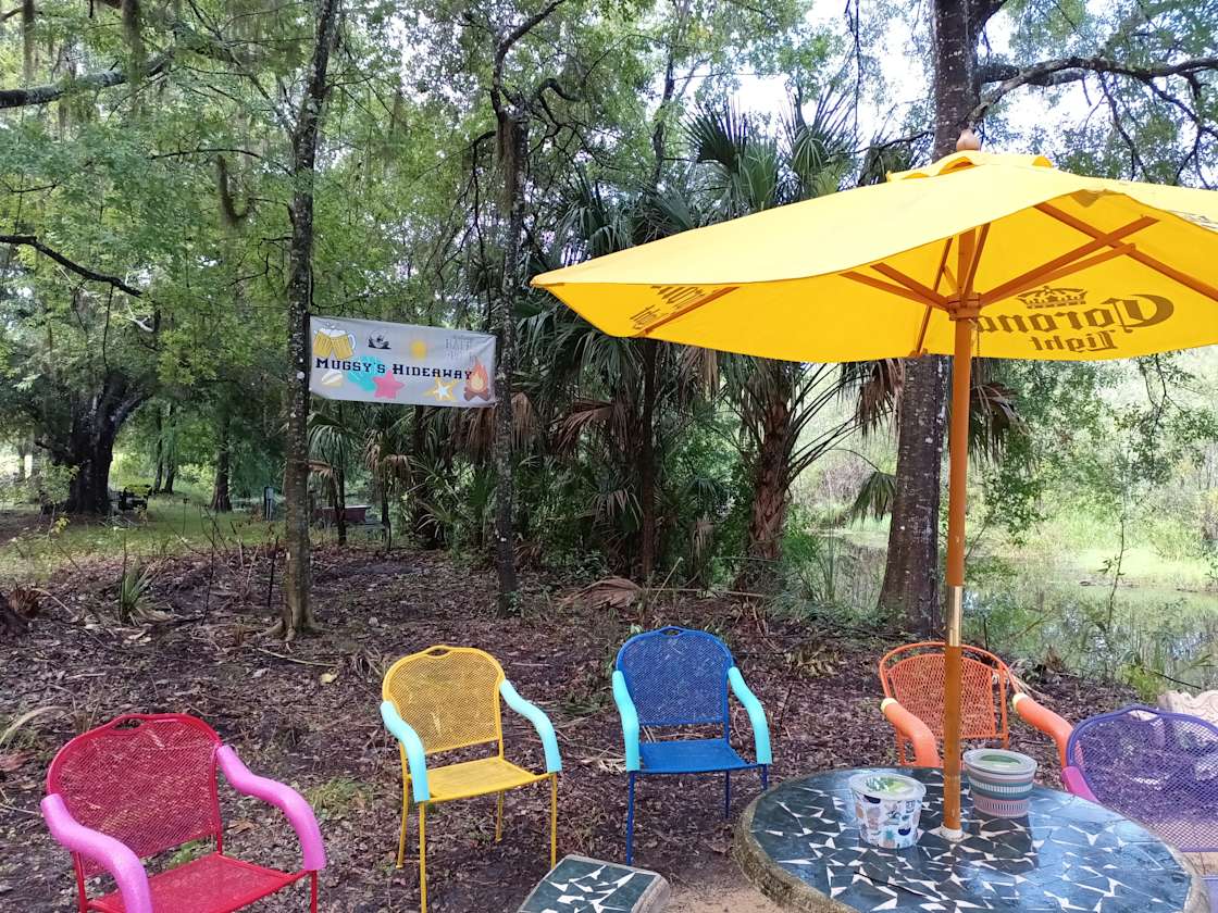 Mugsy's Hideaway Hipcamp in Inverness, Florida