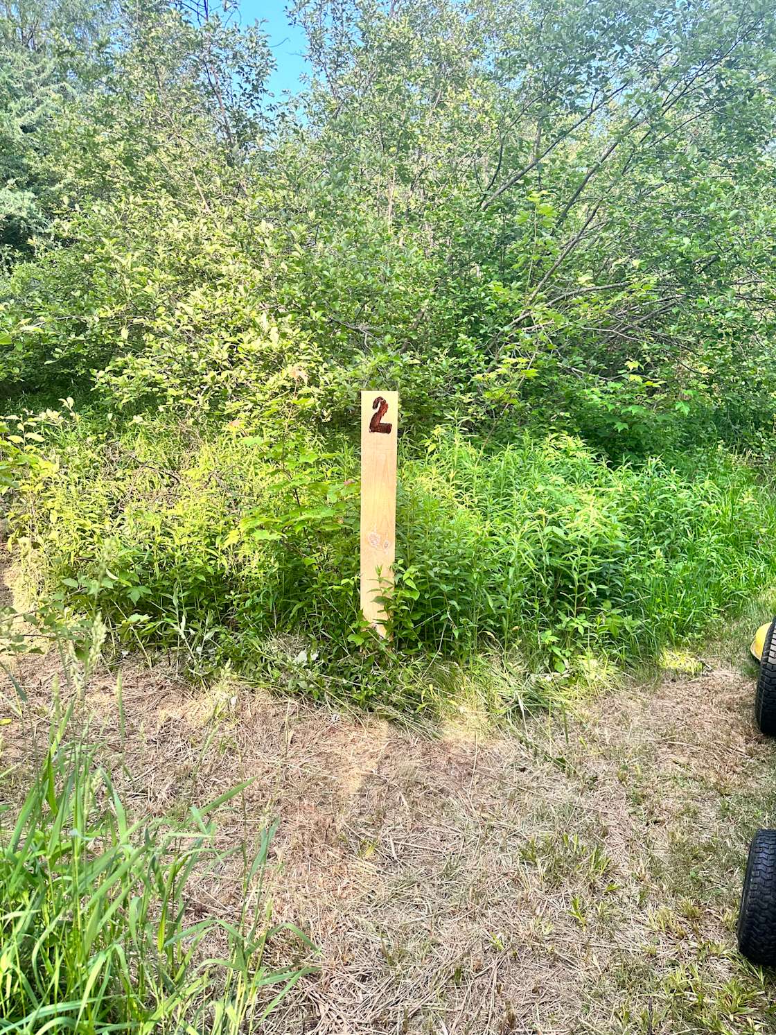 Huckleberry camp Hipcamp in Prentice, Wisconsin