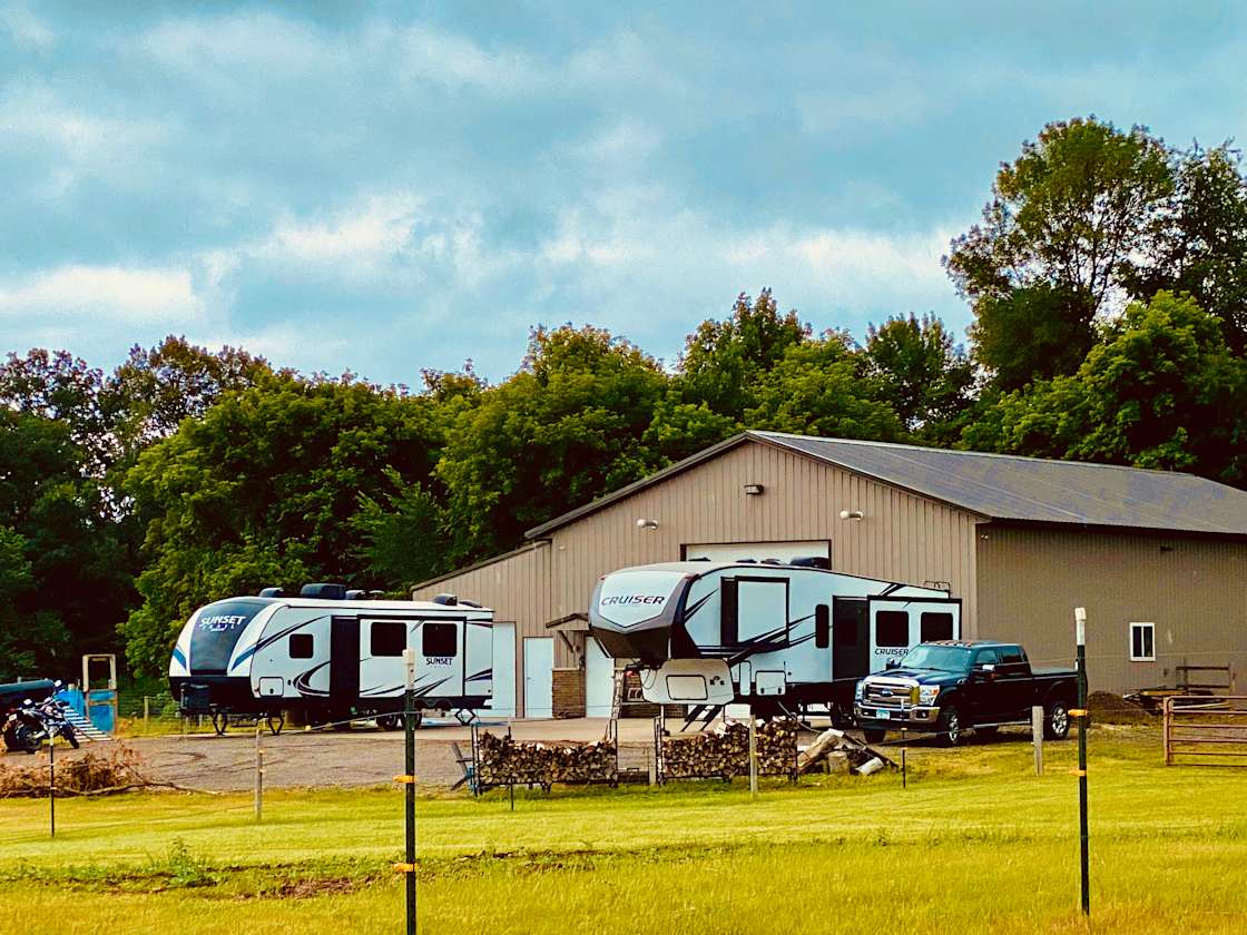 Paquin Farm Hipcamp in Nowthen, Minnesota