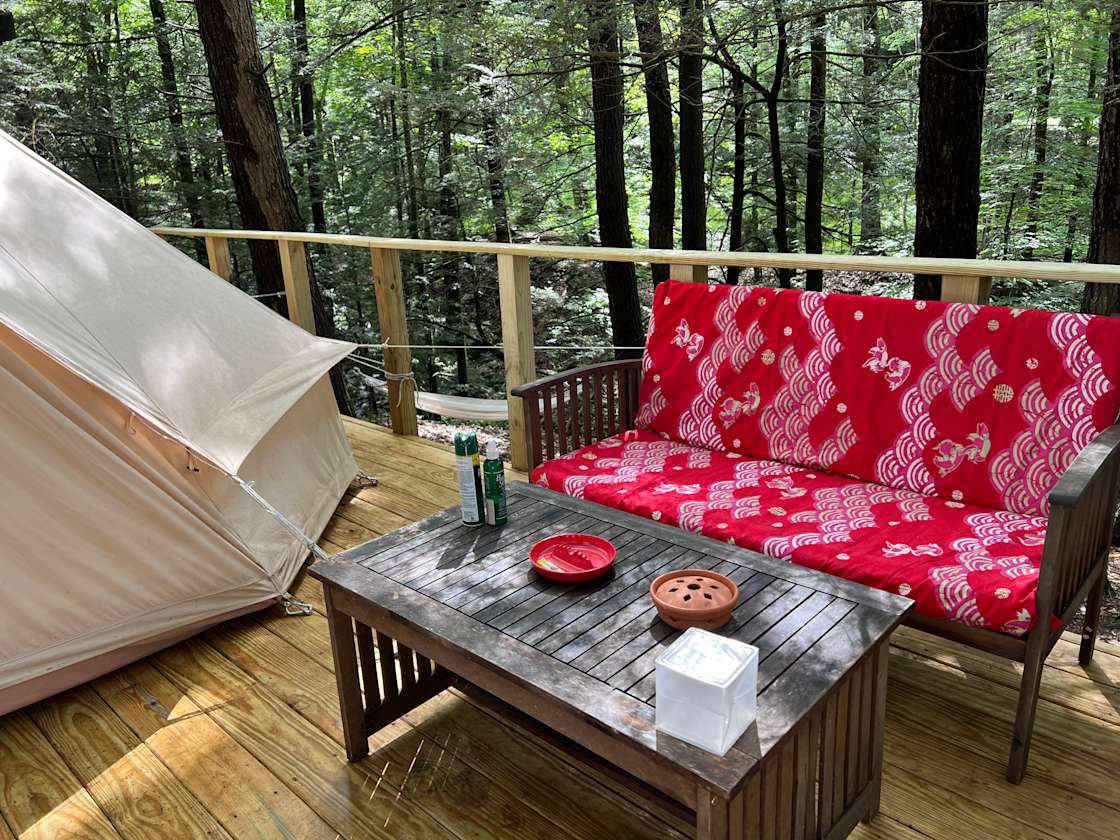 Catskill Glamping Retreat Hipcamp in Kerhonkson, New York