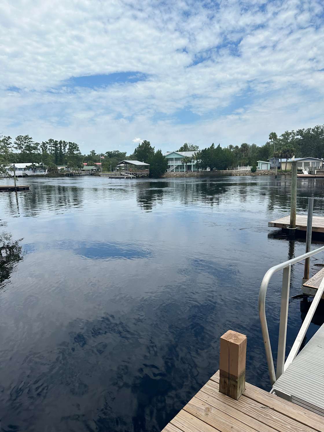 Dockside Campground Hipcamp in Steinhatchee, Florida