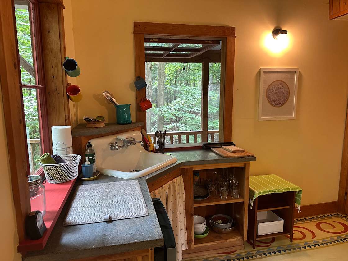 Haven in the trees Hipcamp in Burdett, New York