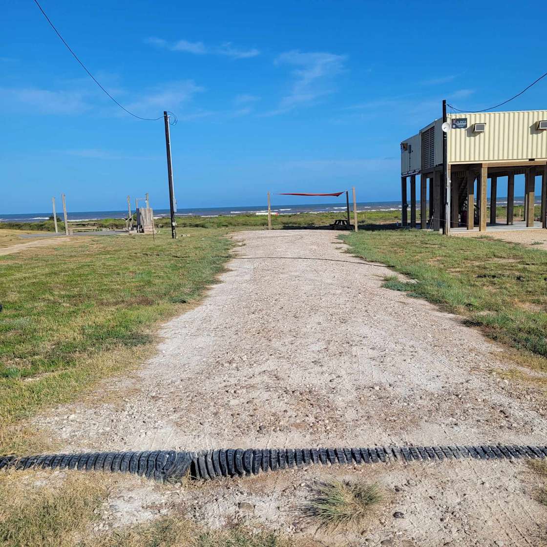 Camp Nadur at Sargent Beach Hipcamp in Sargent, Texas