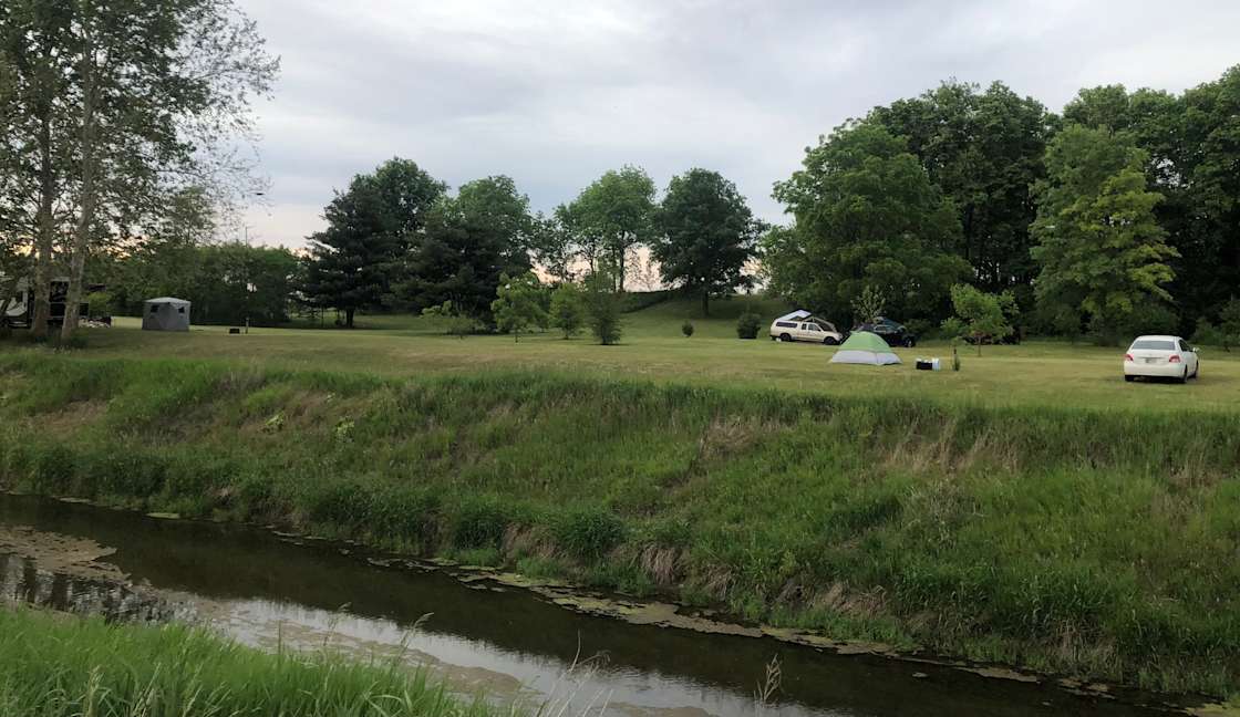 Bachelor Runn Campground Hipcamp in Flora, Indiana