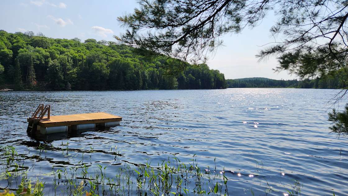 Lakehouse Cabins Hipcamp in Emsdale, Ontario