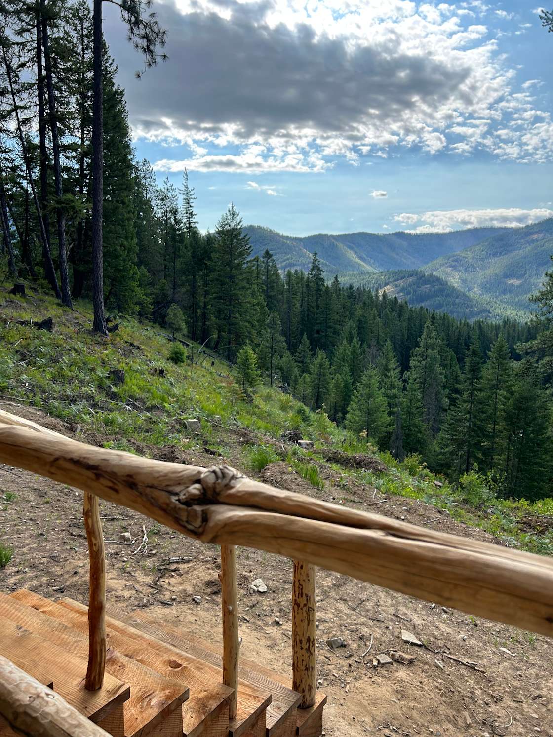 Bull Lake Mountaintop Retreat Hipcamp in Noxon, Montana