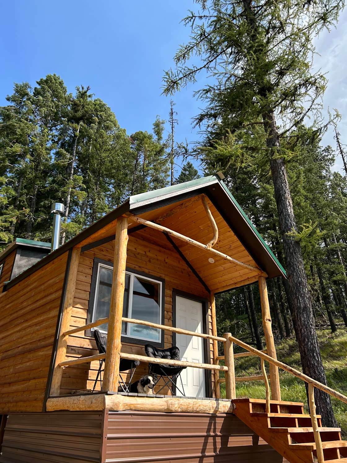 Bull Lake Mountaintop Retreat Hipcamp in Noxon, Montana